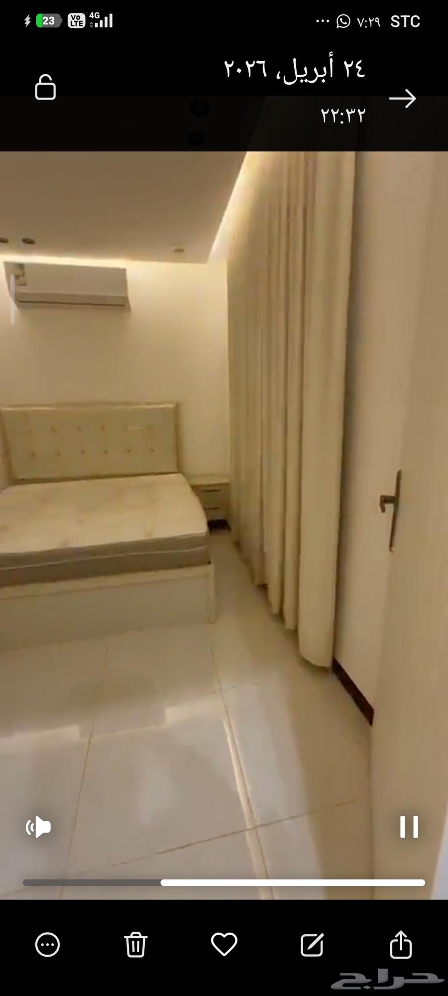 شقة 1 غرف في الرمال 8