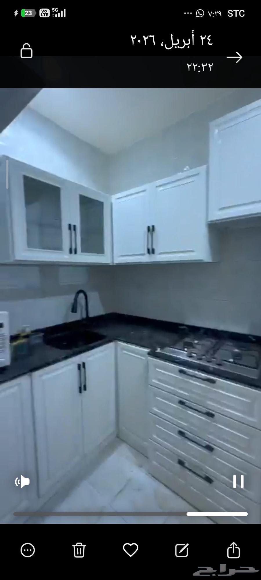 شقة 1 غرف في الرمال 9