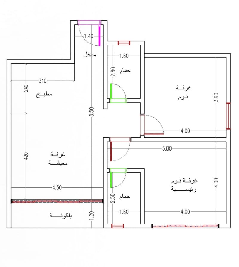 شقة  في الرويس 4