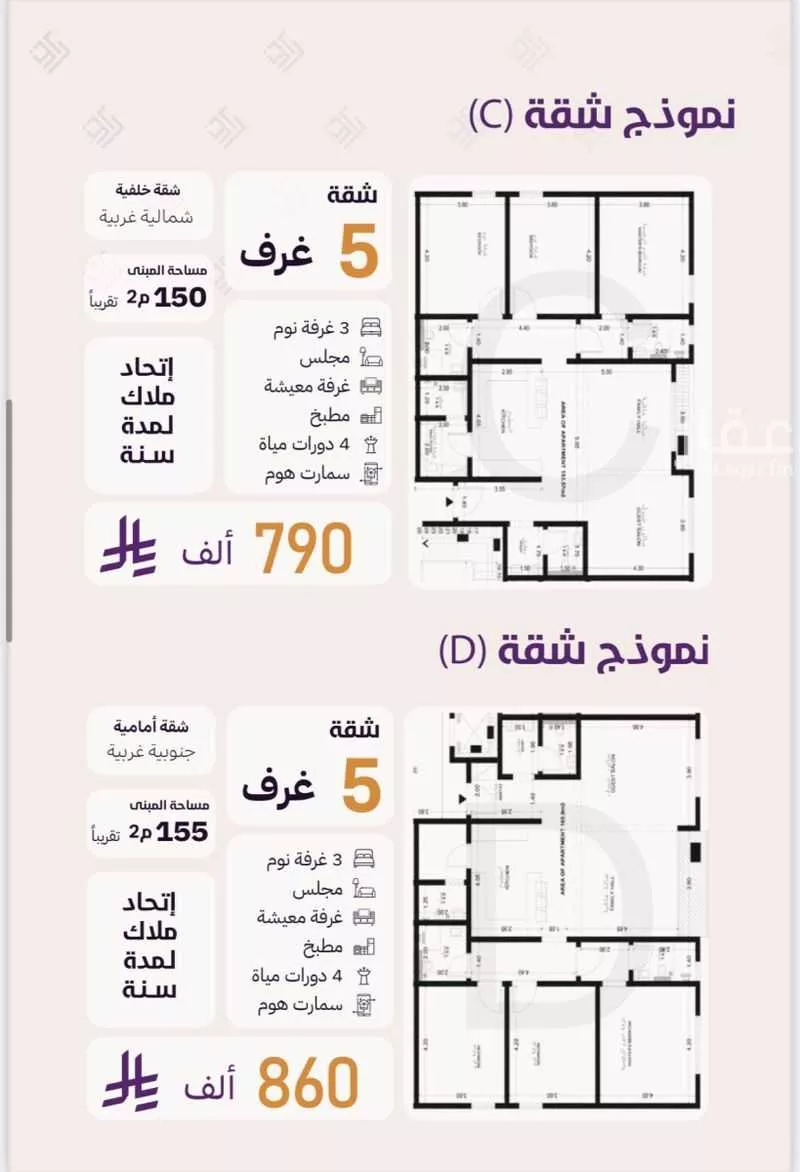 5 bedroom apartment in Al Naeem 8