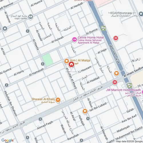 شقة 4 غرف في الملقا 7