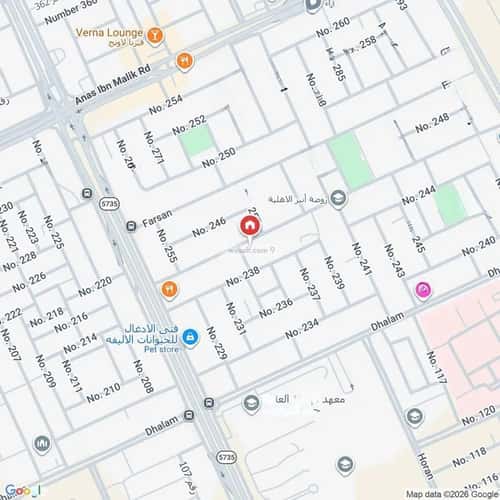 دور 3 غرف في النرجس 15