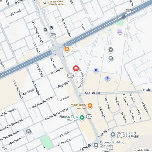 مكتب 1375 م² في الملك عبدالله 3