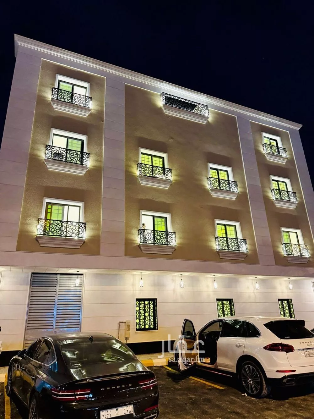 شقة 1 غرف في العقيق 3