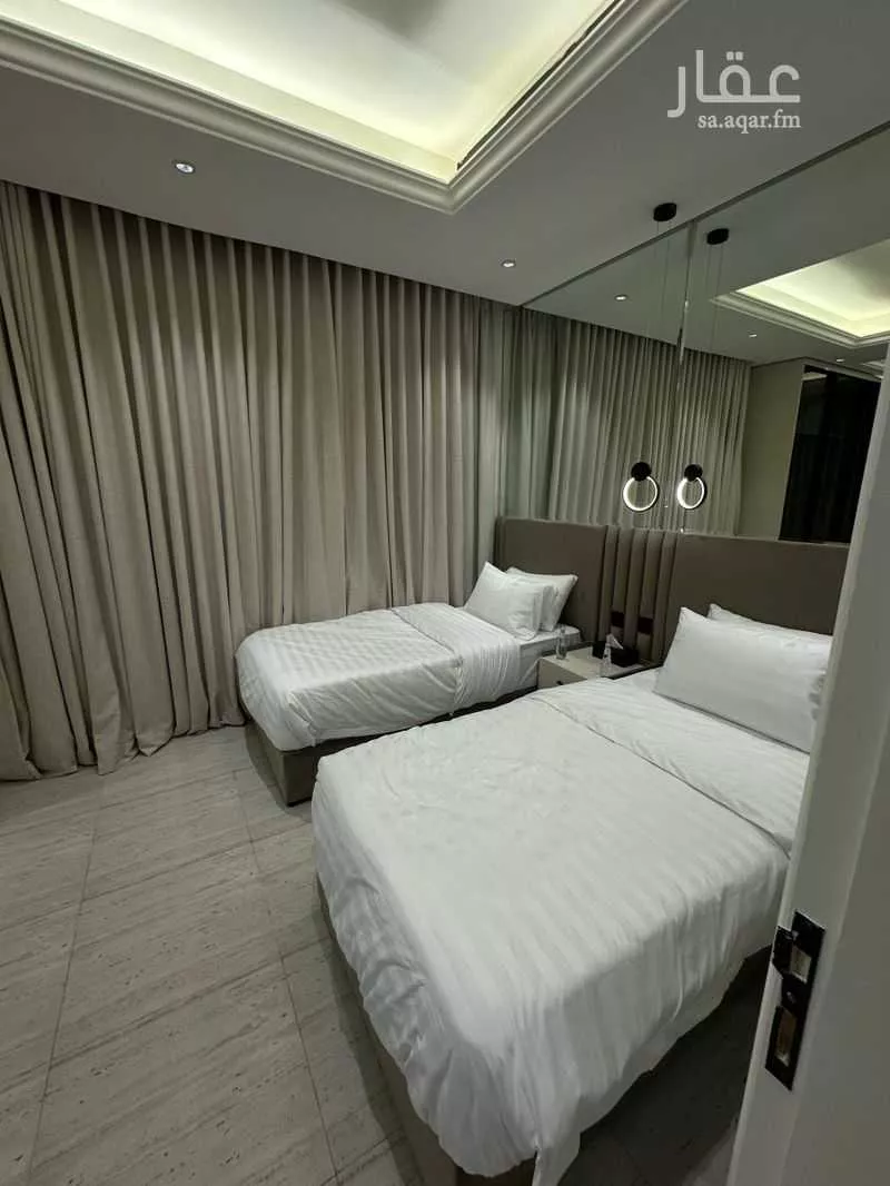 شقة 2 غرف في الملقا 7