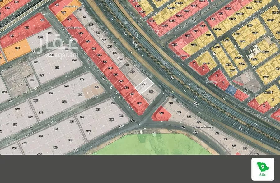 عمارة 8656 م² في ظهرة نمار 4