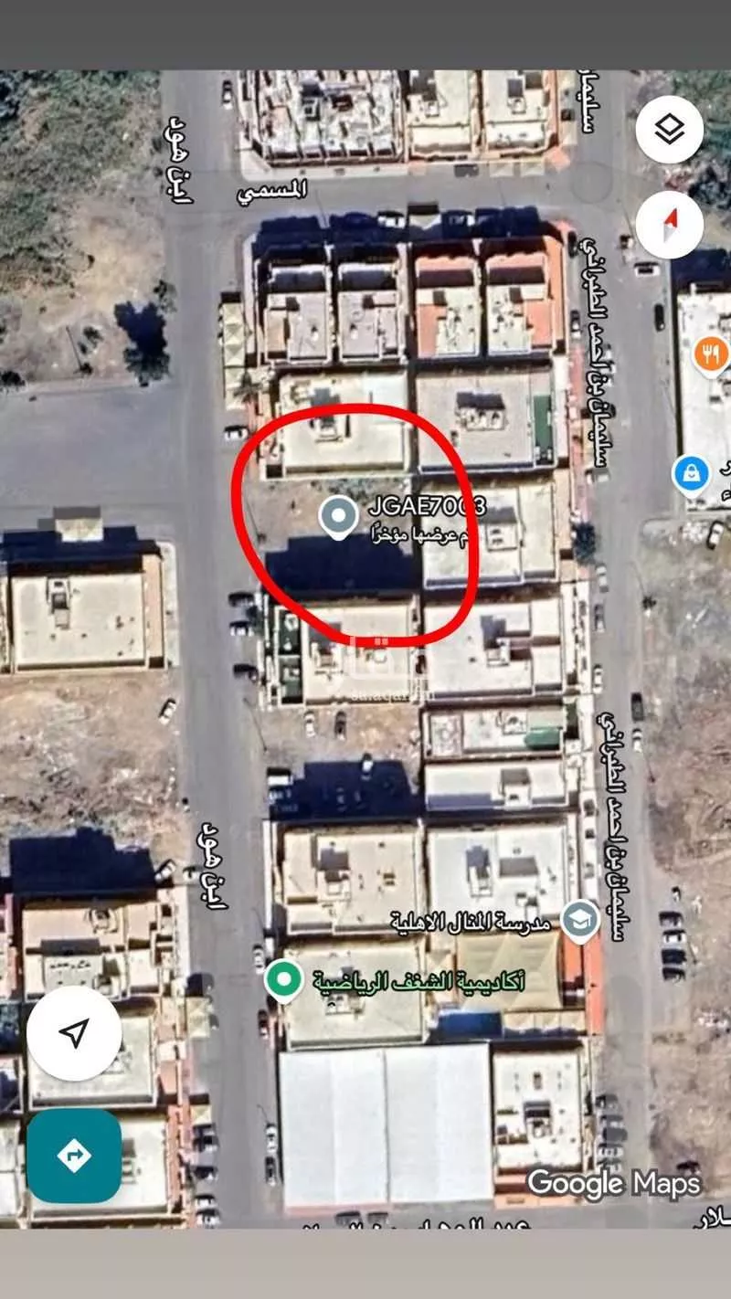 أرض 660 م² في الصالحية 2