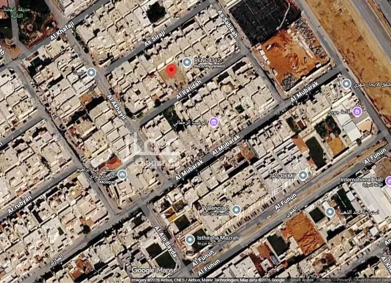 أرض 375 م² في النهضة 4