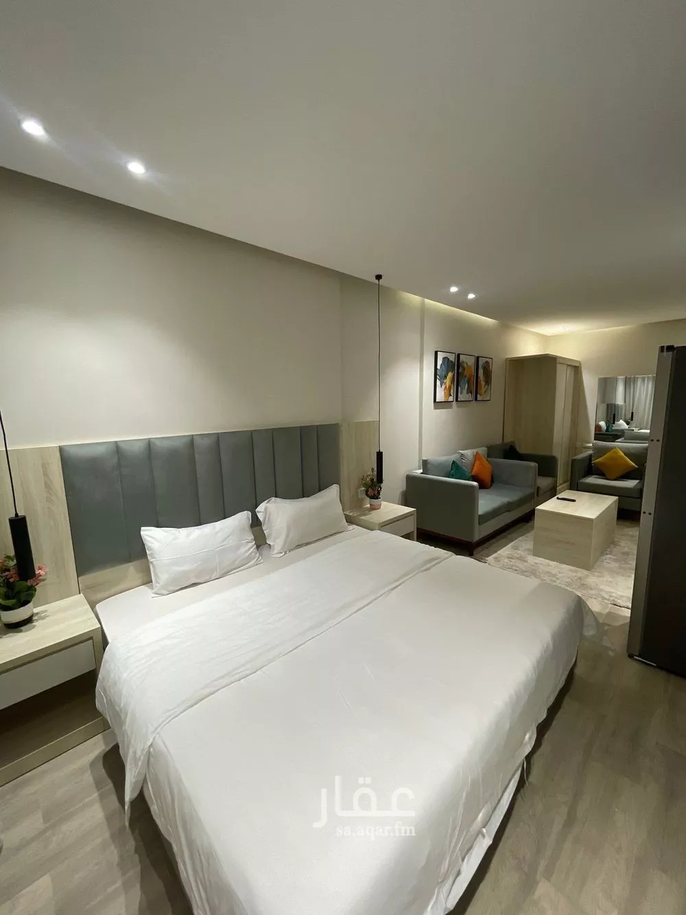 شقة 2 غرف في الملقا 8