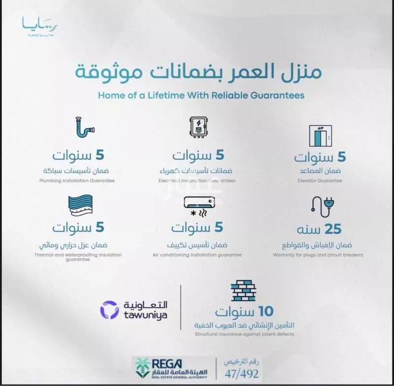 3 bedroom apartment in Abhur South 7