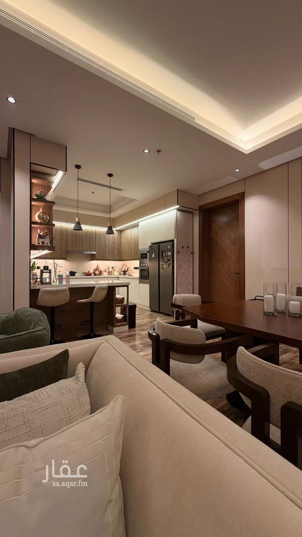 شقة 3 غرف في النرجس 15