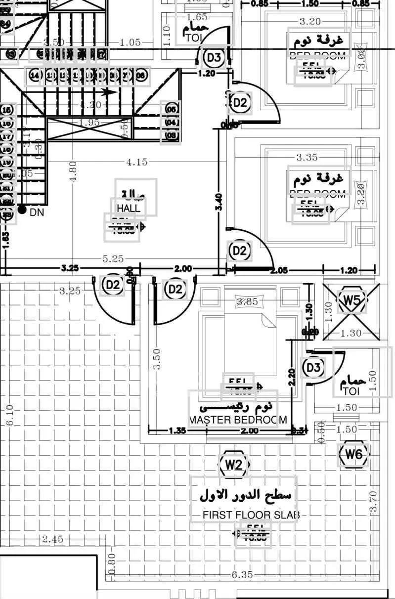 شقة 4 غرف في ضاحية الملك فهد 2