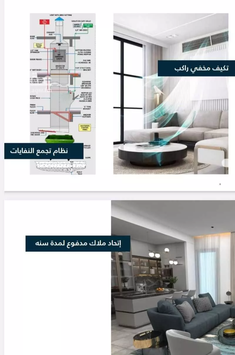 شقة 3 غرف في الياسمين 2