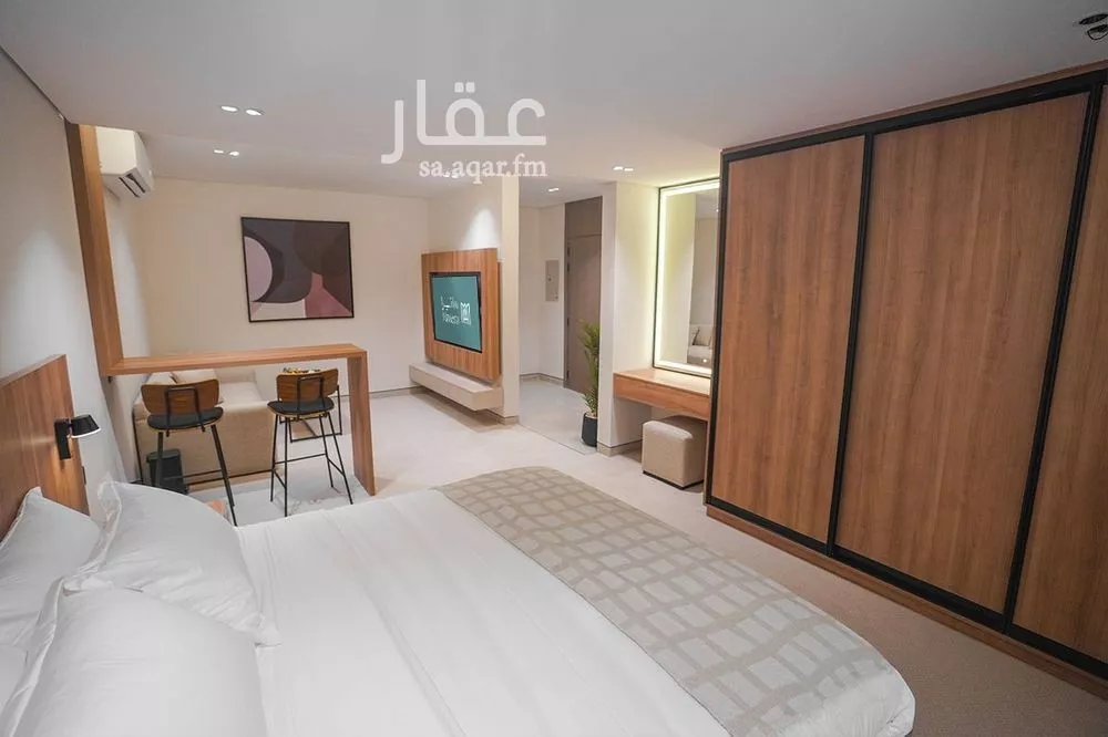 شقة 1 غرف في الملقا 2