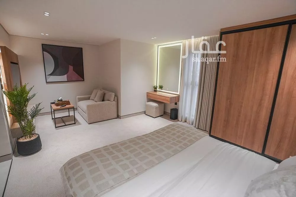 شقة 1 غرف في الملقا 4