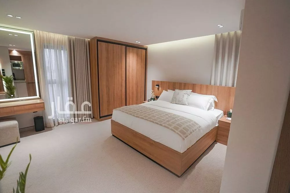 شقة 1 غرف في الملقا 5