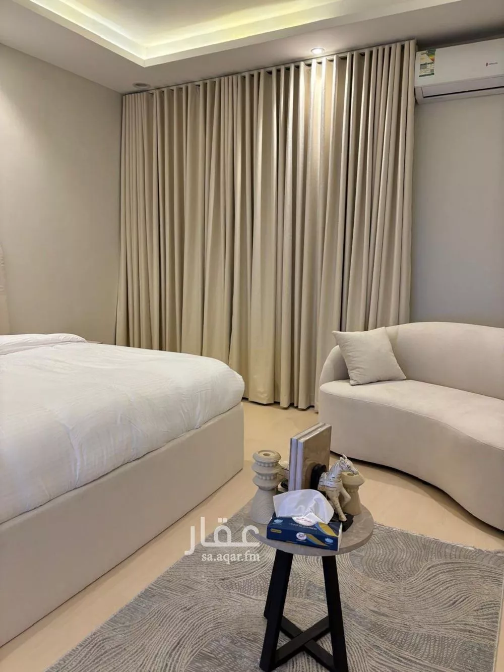 شقة 1 غرف في العقيق 7