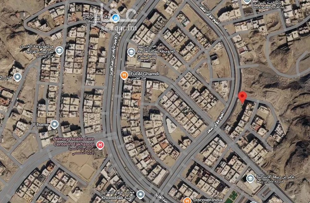 أرض 654 م² في الحمراء و ام الجود 4