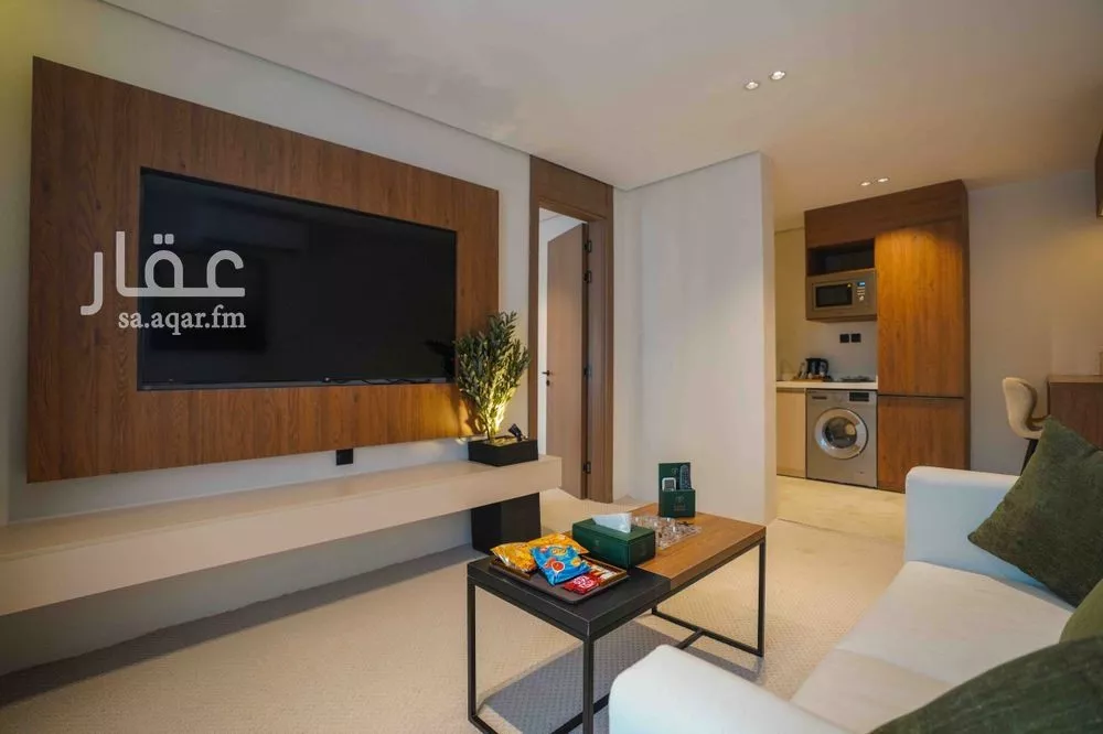 شقة 1 غرف في العقيق 2
