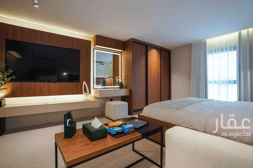 شقة 1 غرف في العقيق 4