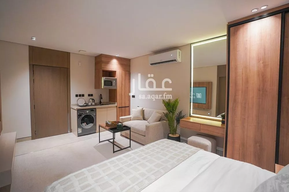 شقة 1 غرف في الملقا 2