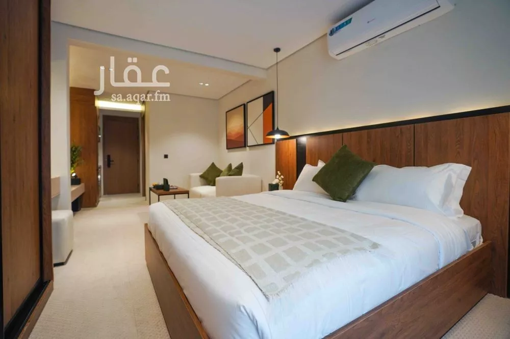 شقة 1 غرف في العقيق 2