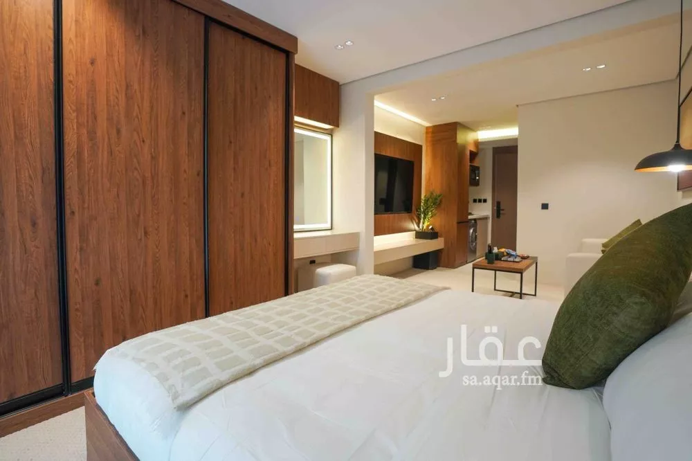 شقة 1 غرف في العقيق 3