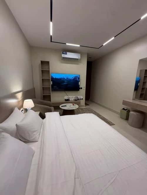 شقة 1 غرف في العقيق 7