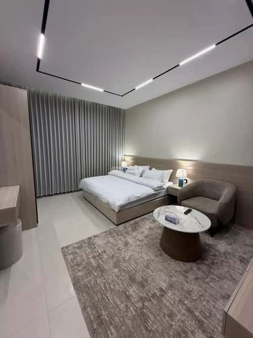 شقة 1 غرف في العقيق 5