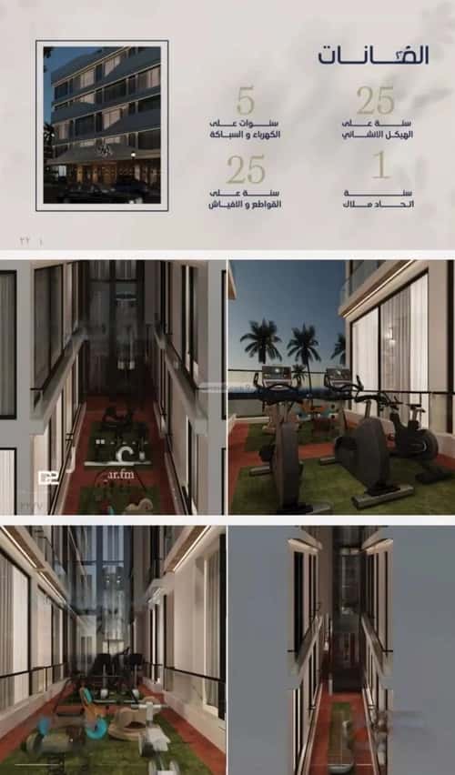 شقة 2 غرف في النعيم 10