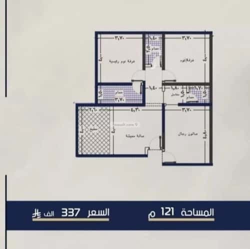 3 bedroom apartment in Al Marwa 2