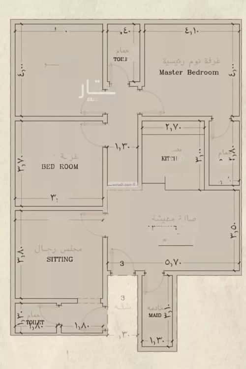 شقة 4 غرف في السلامة 2