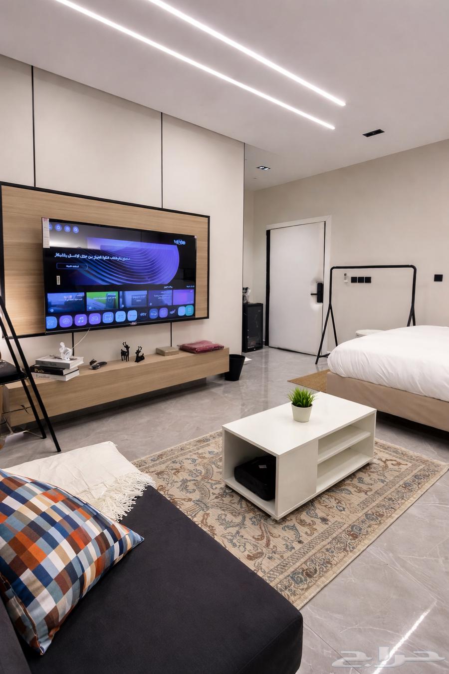 شقة 1 غرف في الملقا 2