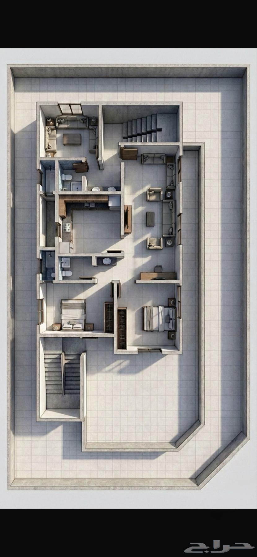 شقة 3 غرف في طيبة 2