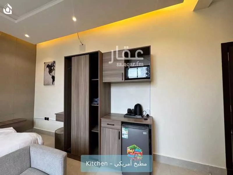 شقة 1 غرف في العارض 4