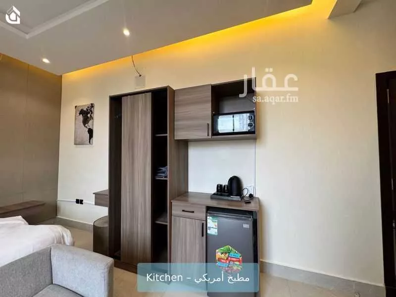 شقة 1 غرف في العارض 4