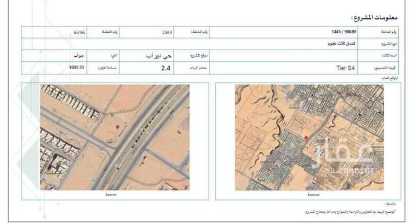 1695 sqm land in Dirab 3