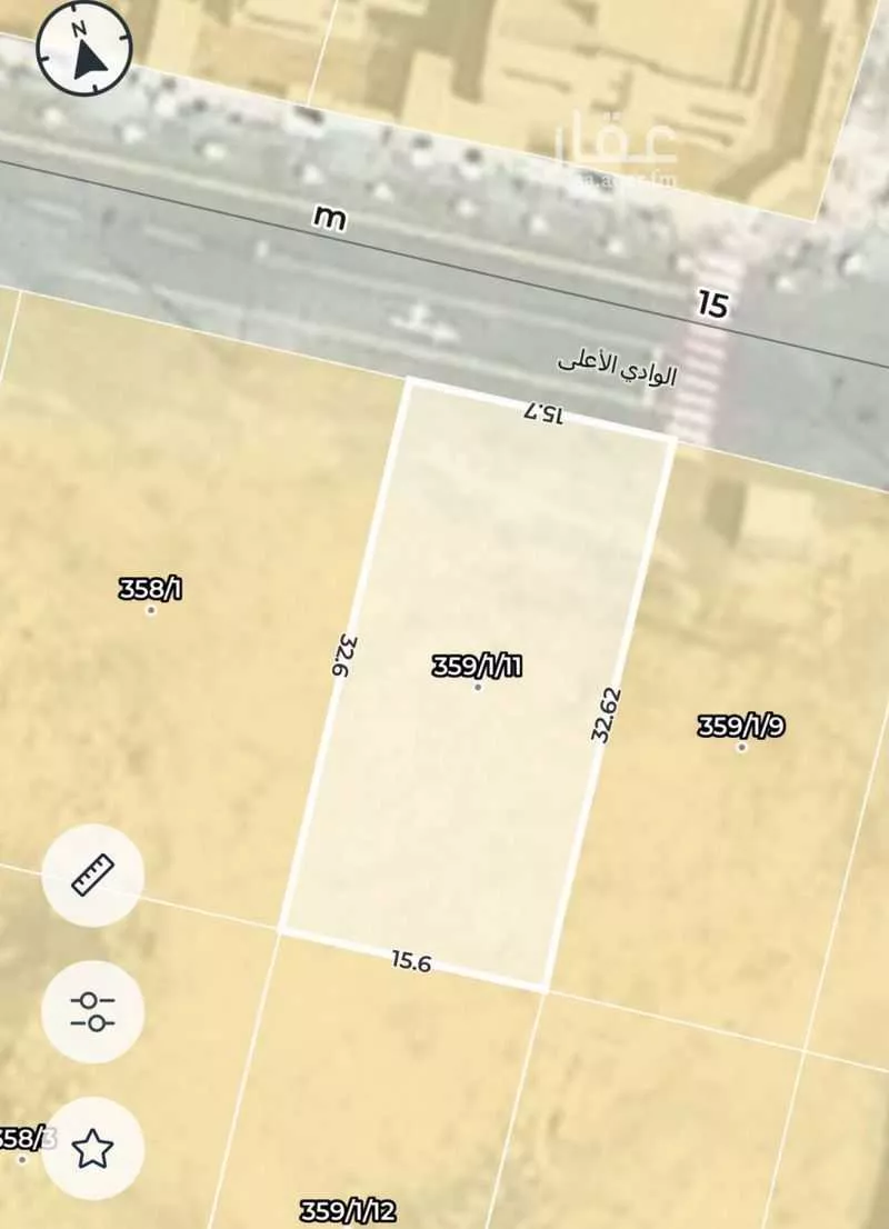 508 sqm land in Al Hada 3