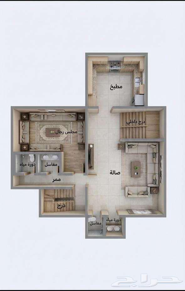 شقة 6 غرف في بدر 3