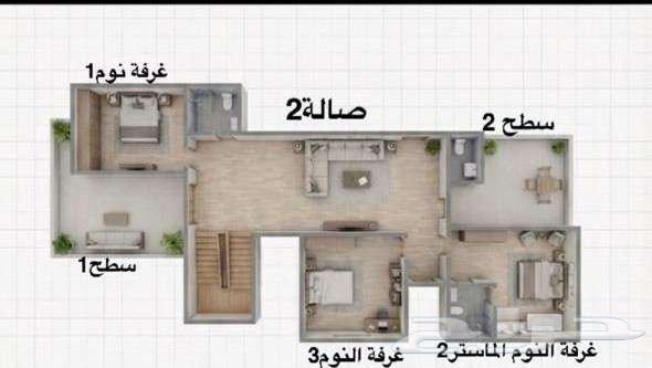 شقة 6 غرف في بدر 4