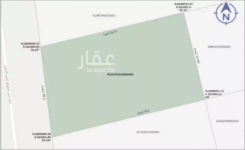 أرض 674 م² في الجسر 2
