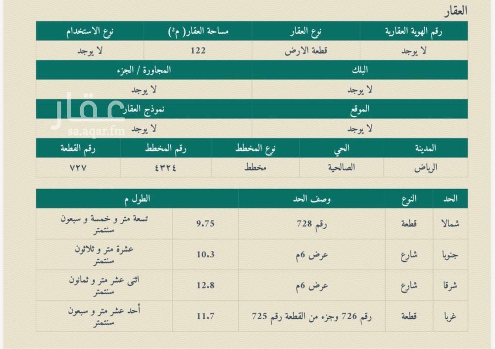 عقار  في الصالحية، الرياض 4