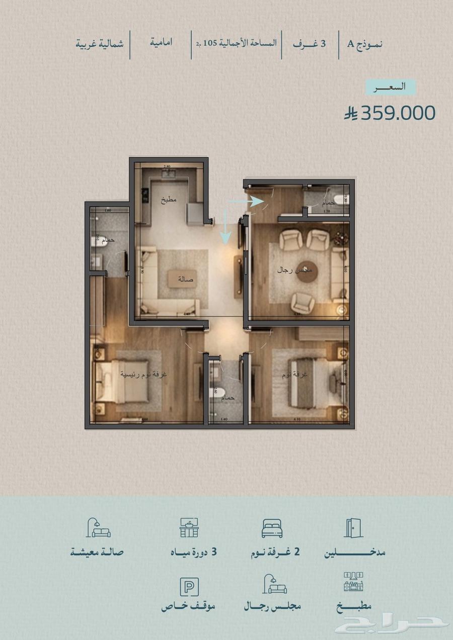 2 bedroom apartment in Al Sawari 8