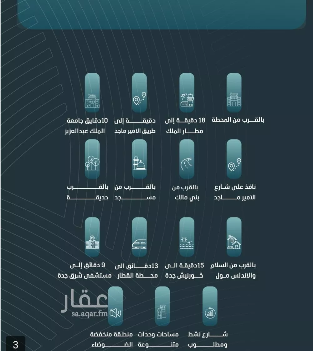 شقة 3 غرف في الورود 5