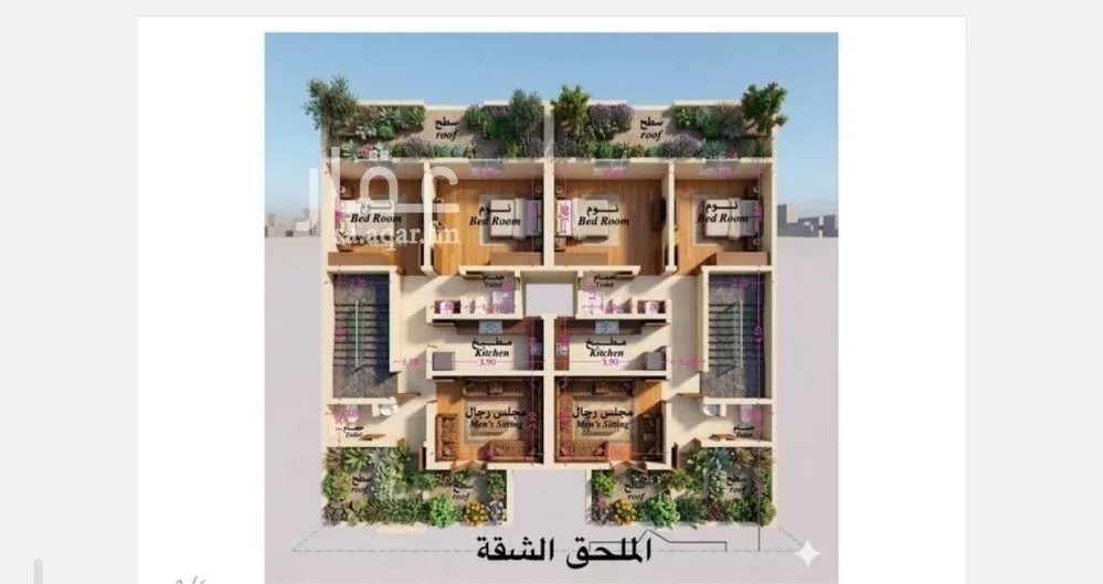 4 bedroom villa in Al Farouq 3