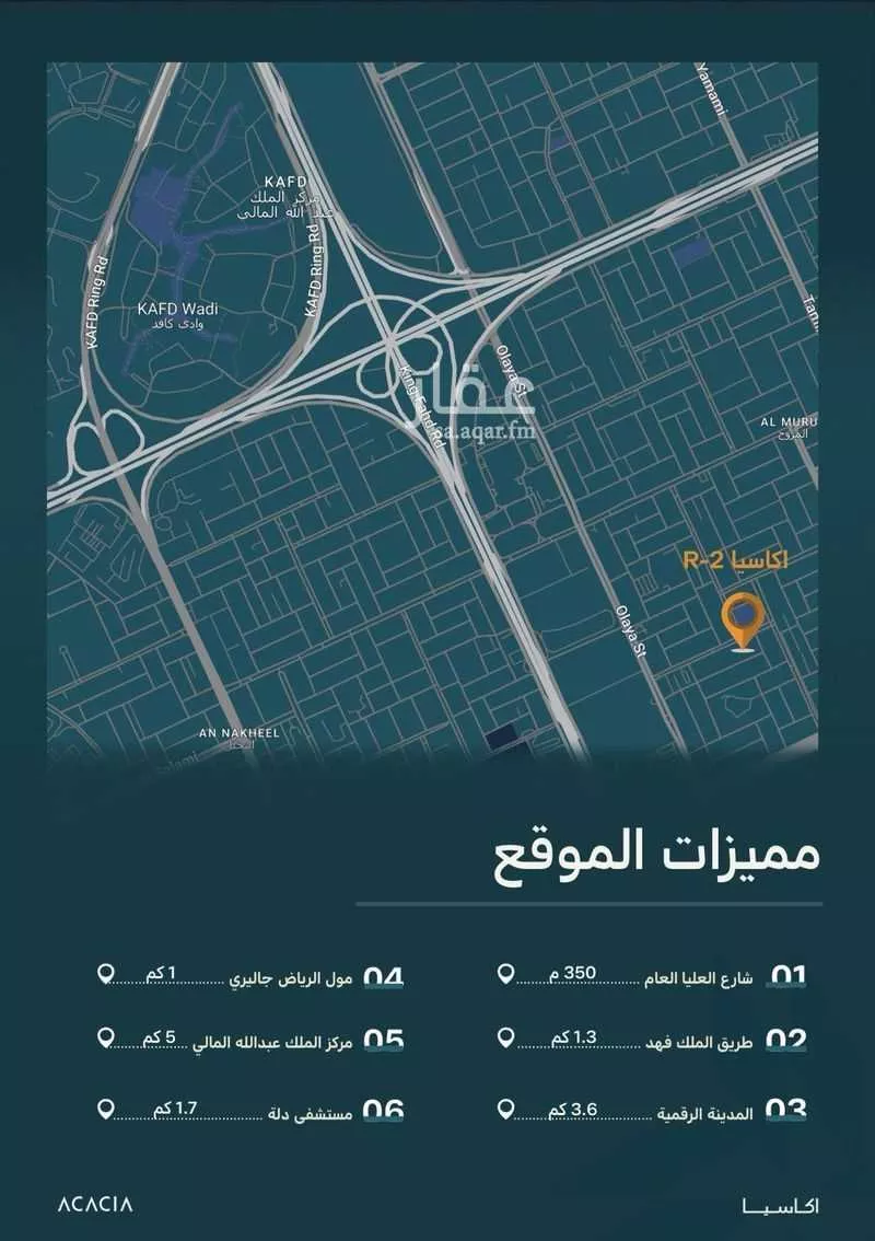 شقة 2 غرف في المروج 2