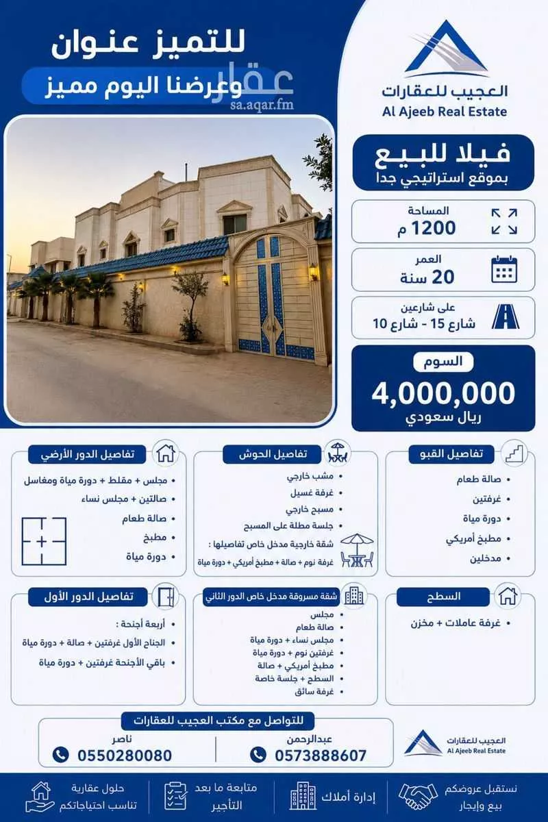 villa in Dhahrat Al Badiah, Riyadh