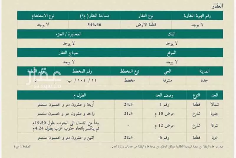 546 sqm building in Mishrifah 2
