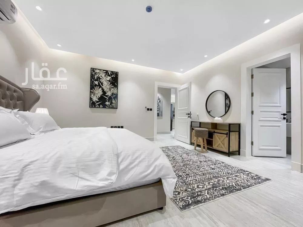شقة 2 غرف في العقيق 8