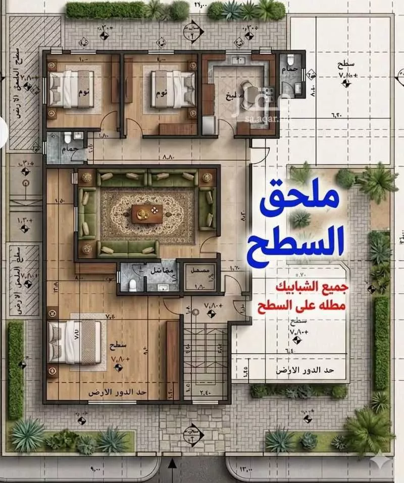 عمارة 504 م² في قلعة مخيط 9